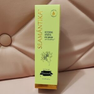 Seamantika Restoring Mineral Eye Serum 25ml |NWT| Dead Sea Minerals & Beautifeye